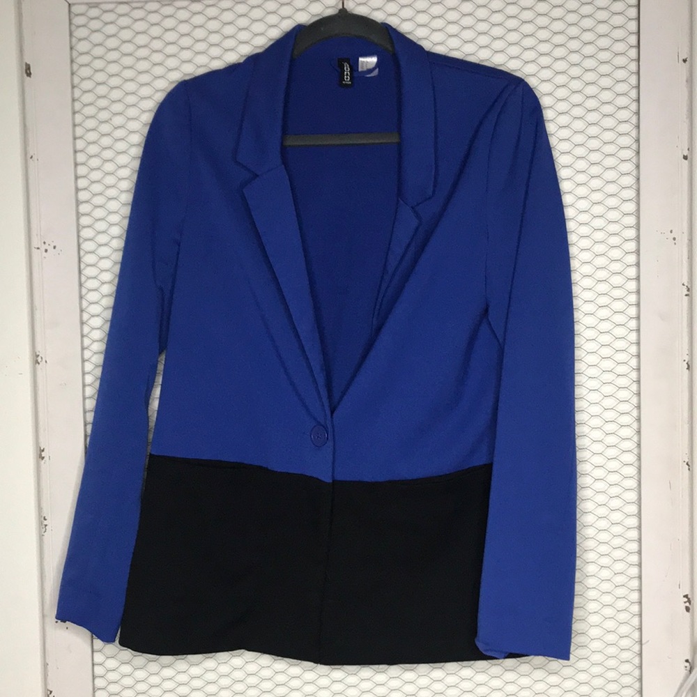 Color block blazer